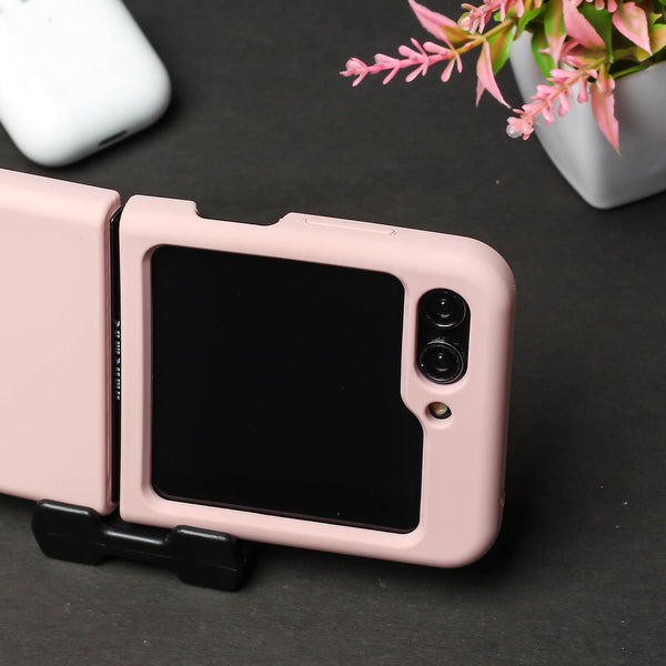 Pink Original Silicone case for Samsung Galaxy Z FLIP 5