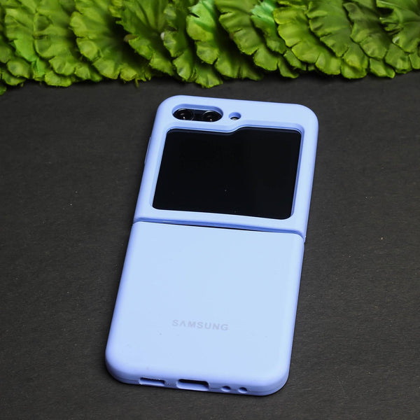 Purple Original Silicone case for Samsung Galaxy Z FLIP 5