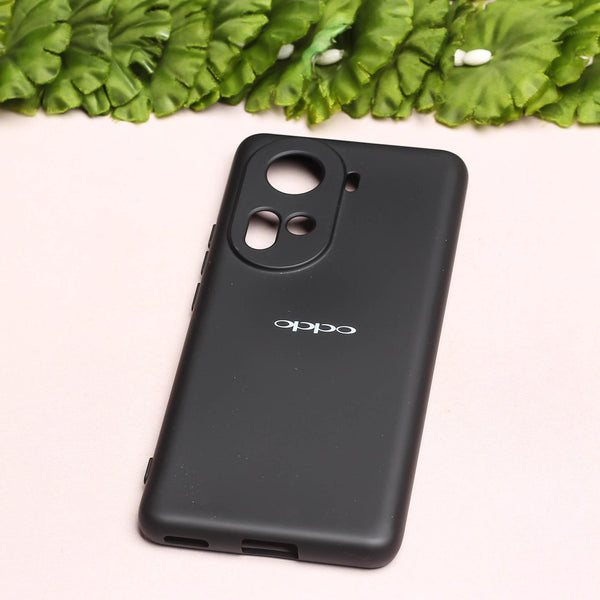 Black Camera Original Silicone case for Oppo Reno 11