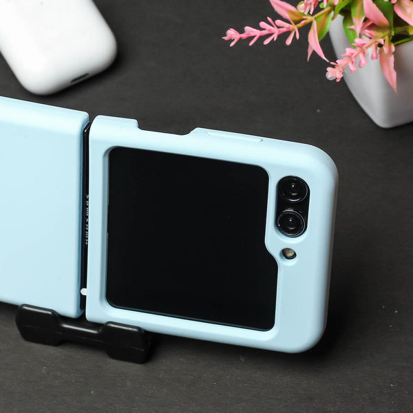 Light Blue Original Silicone case for Samsung Galaxy Z FLIP 5