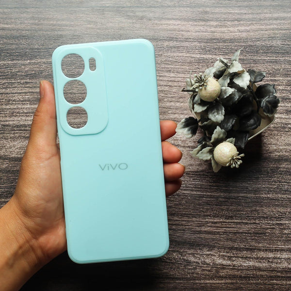 Light Blue Candy silicone Case for Vivo Y29