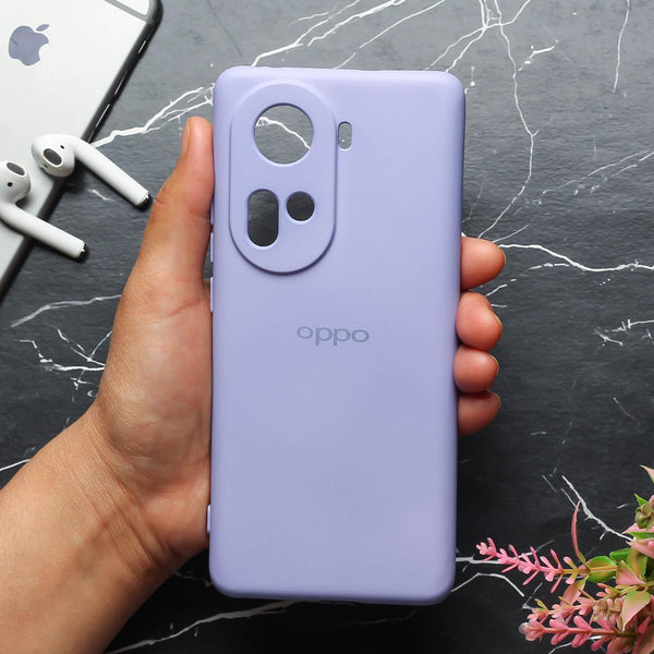 Purple Camera Original Silicone case for Oppo Reno 11