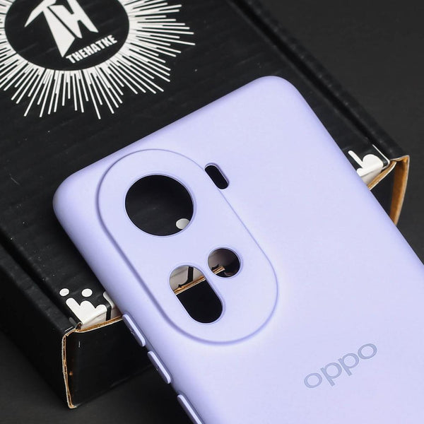 Purple Camera Original Silicone case for Oppo Reno 11