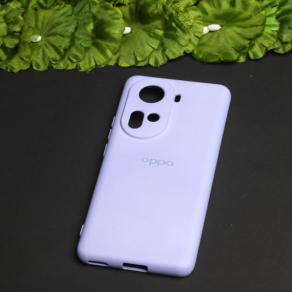Purple Camera Original Silicone case for Oppo Reno 11