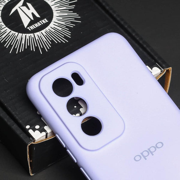 Purple Camera Original Silicone case for Oppo Reno 12