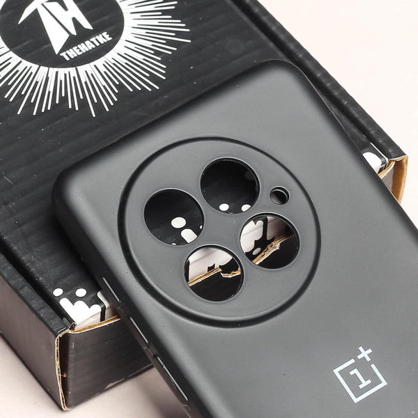Black Camera Original Silicone case for Oneplus 13