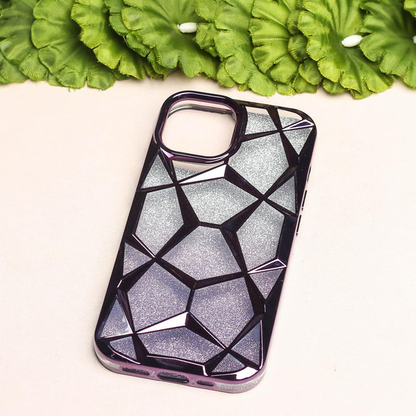 Dazzle Purple Silicone case for Apple iphone 13
