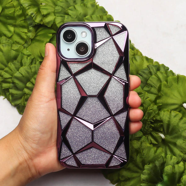 Dazzle Purple Silicone case for Apple iphone 13