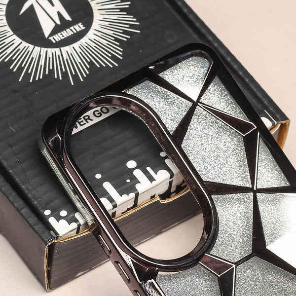 Dazzle Black Silicone case for Vivo V50