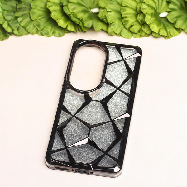 Dazzle Black Silicone case for Vivo V50