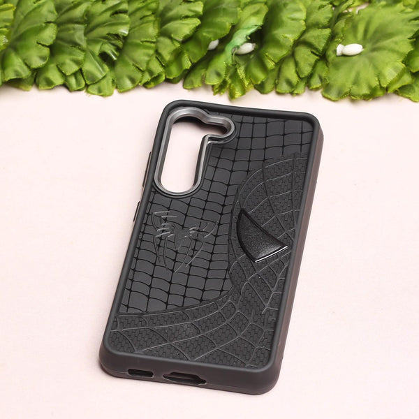 SP-Superhero Engraved logo silicon Case for Samsung S23