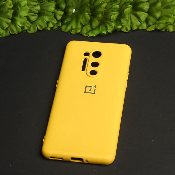 Yellow Camera Original Silicone case for Oneplus 8 Pro