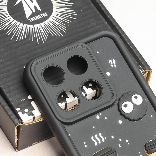 Black COFFEE (ALWAYS HAPPY) Silicone case for Motorola Edge 60 Fusion