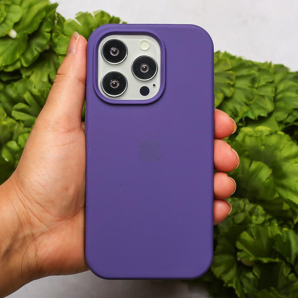 Voilet Original Silicone case for Apple iphone 16 Pro