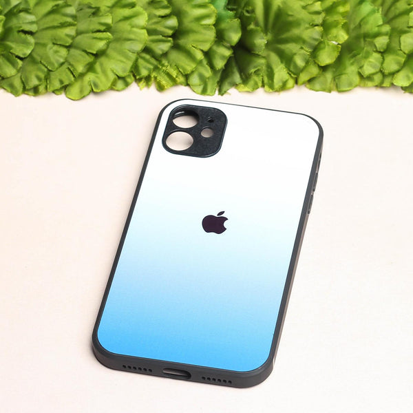 Blue Gradient metal back case for Apple Iphone 11