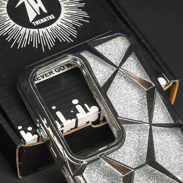 Dazzle Silver Silicone case for Oppo K12x