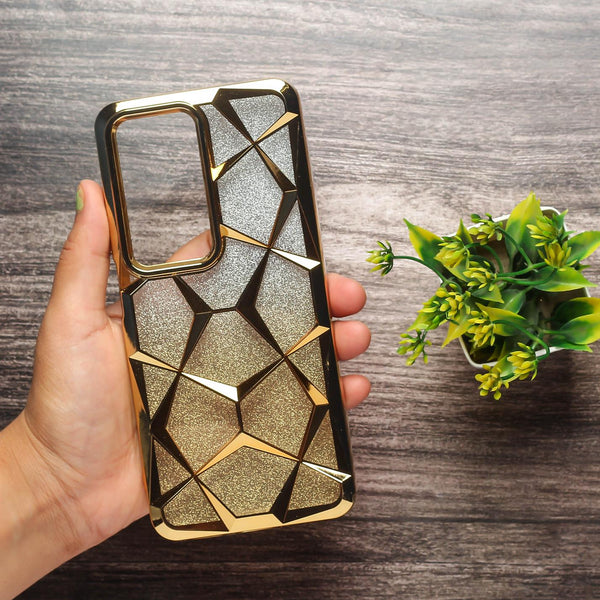 Dazzle Gold Silicone case for Oppo K12x