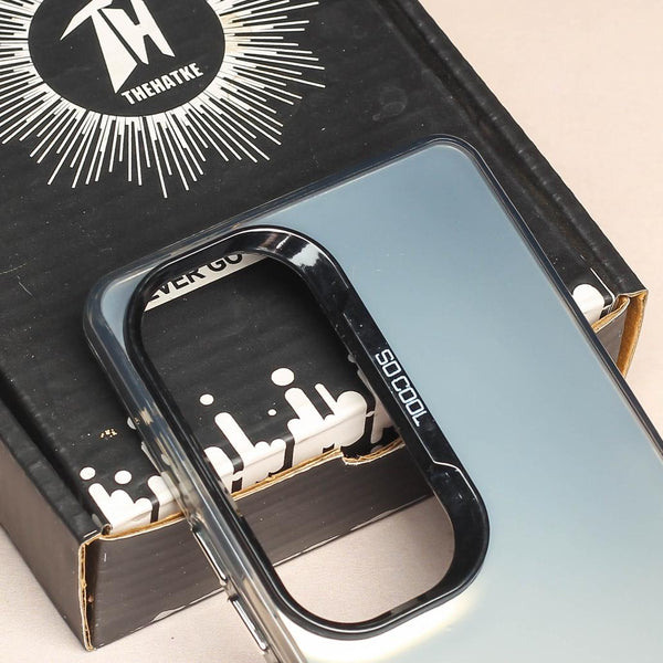 Silver Rgiem Slim Slicone Non-Yellowing Protective Case for Vivo V40