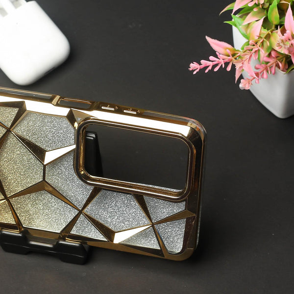 Dazzle Gold Silicone case for Oppo K12x