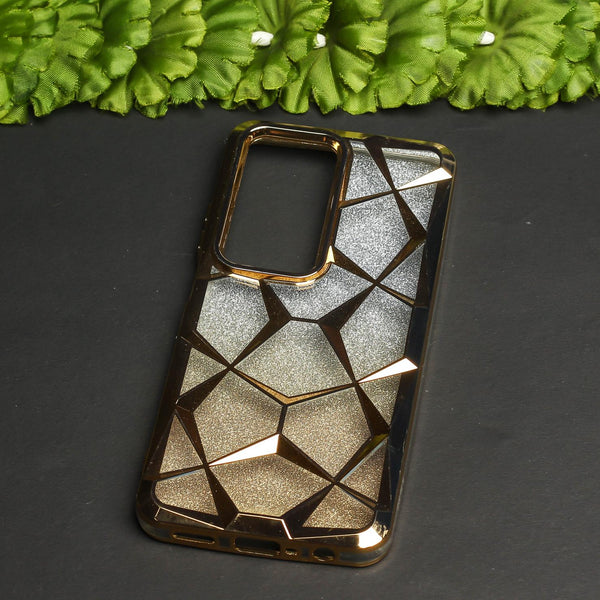 Dazzle Gold Silicone case for Oppo K12x