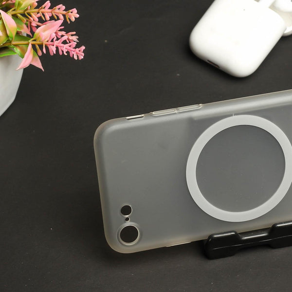 Clayish Paper Matte Magsafe Case for Apple Iphone 7