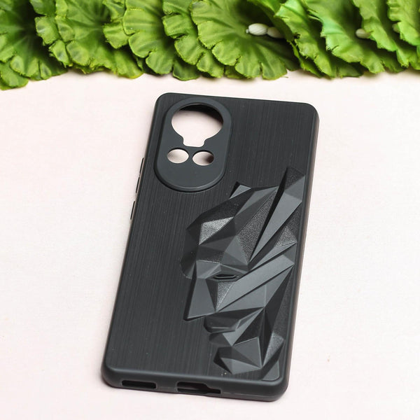 Superhero Engraved logo silicon Case for Oppo Reno 10