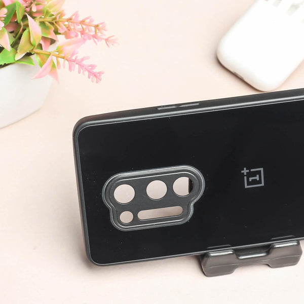 Black camera Safe mirror case for Oneplus 8 Pro