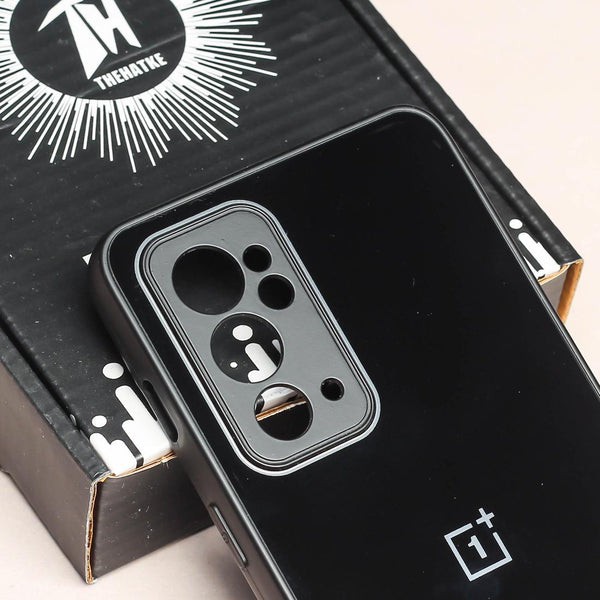 Black camera Safe mirror case for Oneplus 9RT