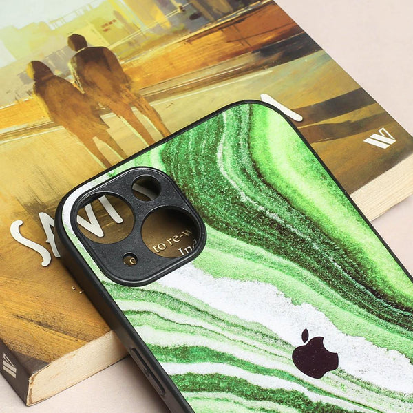 Greenstone Essence metal back case for Apple Iphone 13