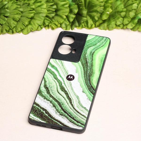 Greenstone Essence metal back case for Moto G85