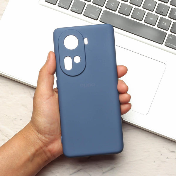 Blue Camera Original Silicone case for Oppo Reno 11