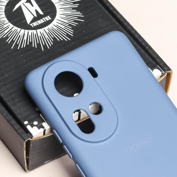 Blue Camera Original Silicone case for Oppo Reno 11