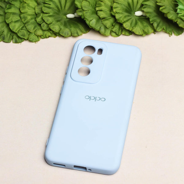 Cloud Blue Camera Original Silicone case for Oppo Reno 12