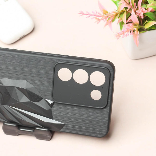 Superhero Engraved logo silicon Case for Vivo Y200