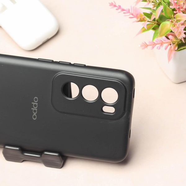 Black Camera Original Silicone case for Oppo Reno 12