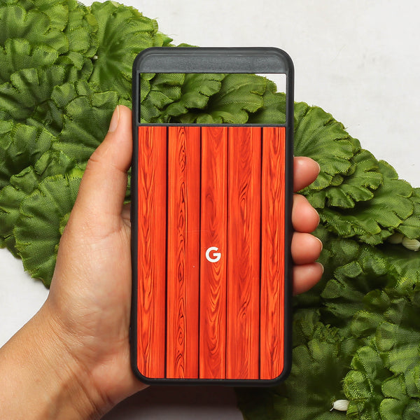 WoodCraft Touch metal back case for Google Pixel 8A