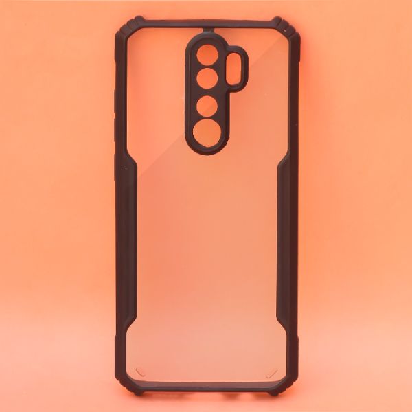 Shockproof silicone protective transparent Case Xiaomi Redmi note 8 pro