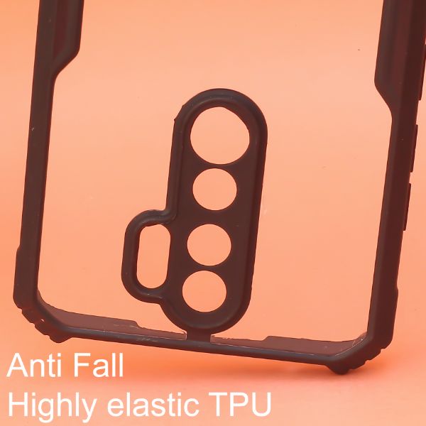 Shockproof silicone protective transparent Case Xiaomi Redmi note 8 pro