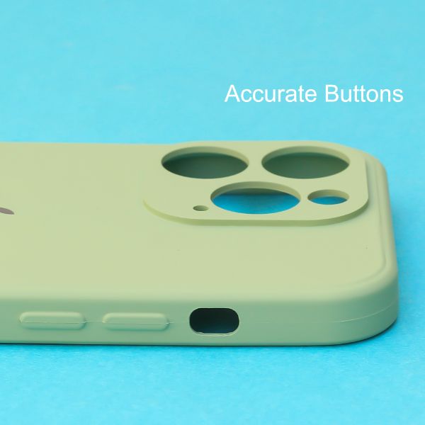 Light Green Candy Silicone Case for Apple Iphone 16 Pro