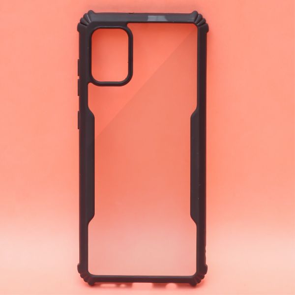 Shockproof protective transparent Silicone Case for Samsung A31