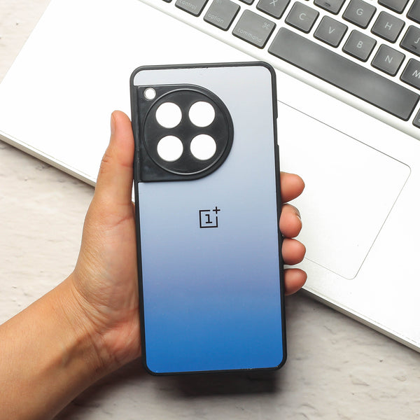 Blue Gradient metal back case for OnePlus 12R