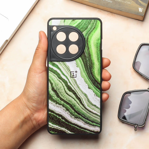 Greenstone Essence metal back case for OnePlus 12R