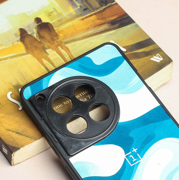 Oceanic Flow metal back case for OnePlus 12R