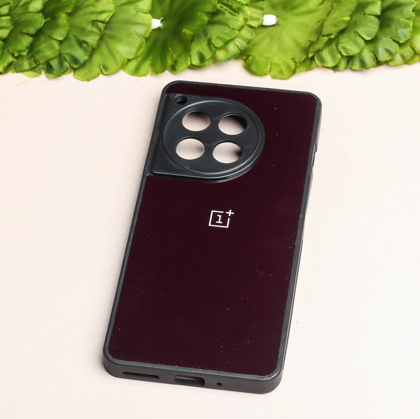 Black metal back case for OnePlus 12R