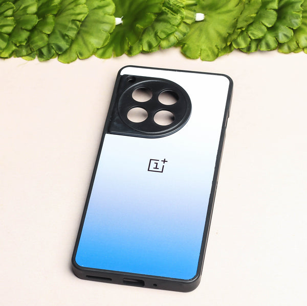 Blue Gradient metal back case for OnePlus 12R