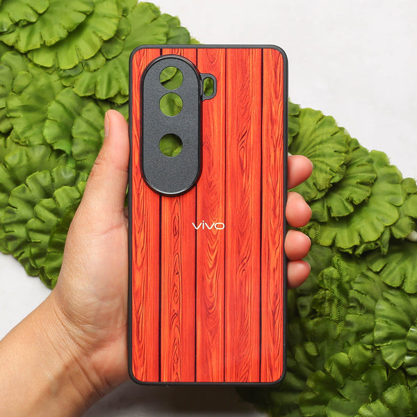 WoodCraft Touch metal back case for Vivo V40e