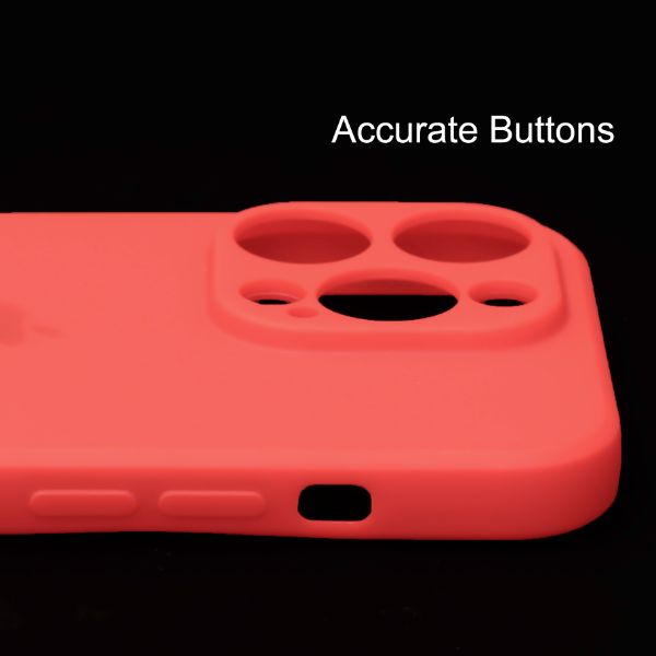 Red Candy Silicone Case for Apple Iphone 16 Pro