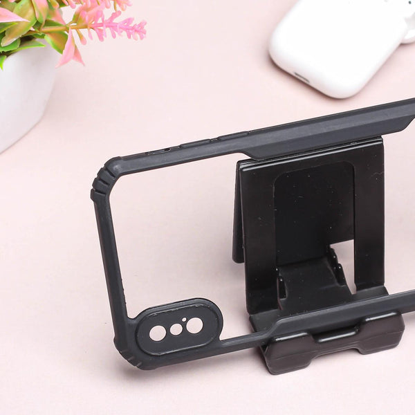 Hybrid Shockproof silicone protective transparent Case for Apple iphone X/Xs