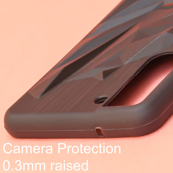 Superhero Engraved logo silicon Case for Samsung S21 FE