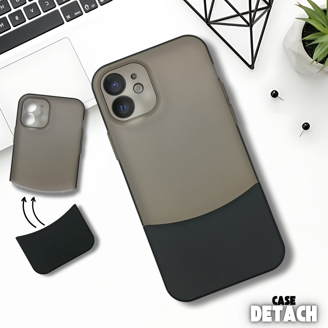 Black Detach Matte Case For Apple Iphone 11 – The Hatke